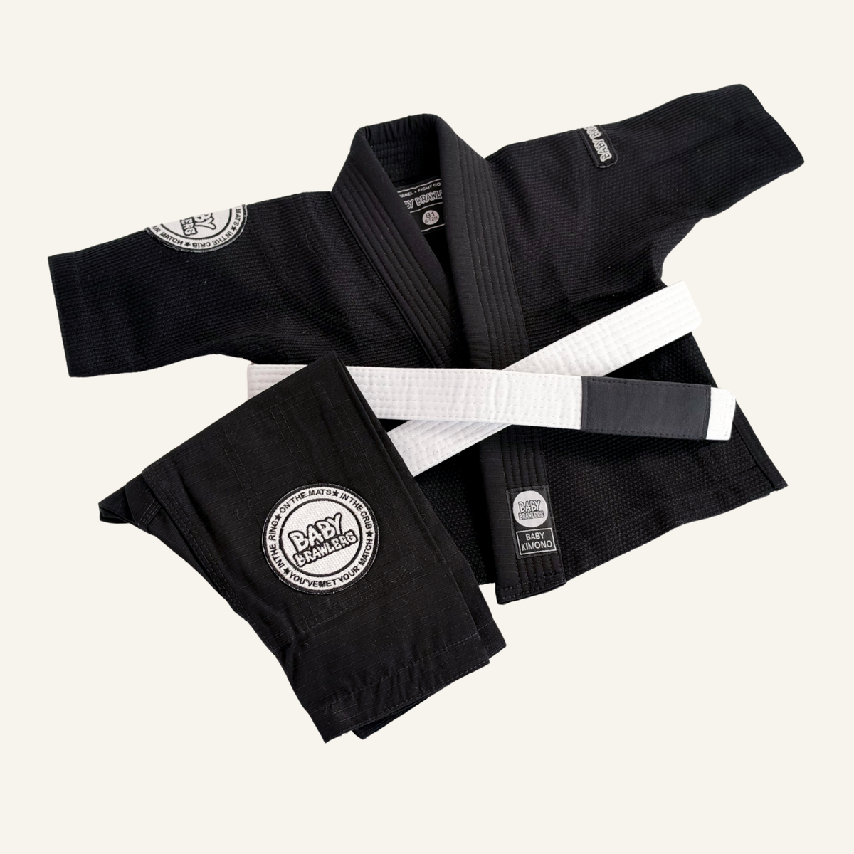 Baby BJJ Gi - Black