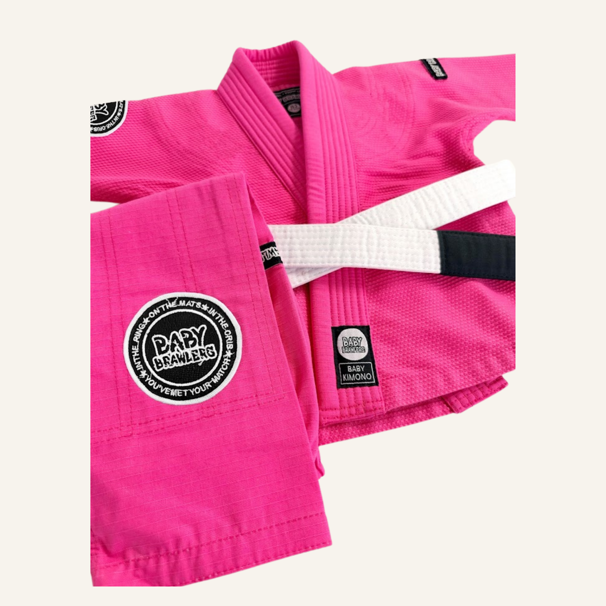 Baby BJJ Gi - Pink